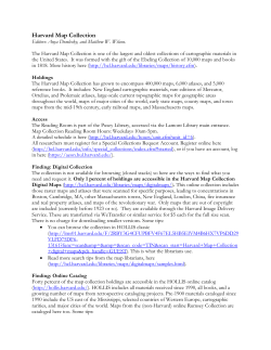 Harvard Map Collection