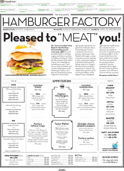 appetizers - Hamborgarafabrikkan