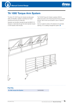 TA 1000 Torque Arm System