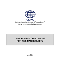 threats and challenges for mexican security