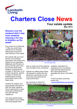 Central Hill News - Lambeth Housing Management