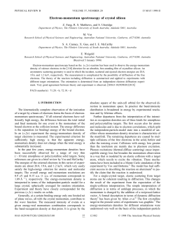 Electron-momentum spectroscopy of crystal silicon