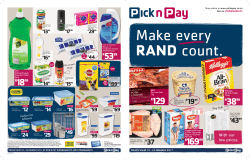 R3899 R1899 - Pick n Pay