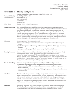 GDES 3352-2 Identity and Symbols