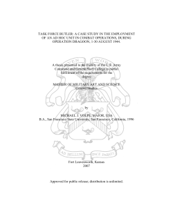 Chapter 1 -- Introduction - 117th Cavalry Association