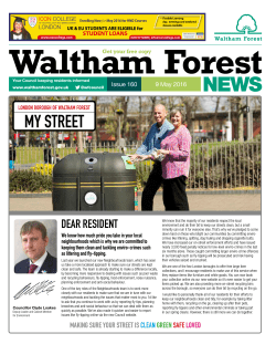 Issue 160 - Waltham Forest