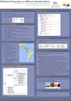Multiword Expressions in different Spanish dialects