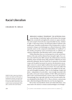 Racial Liberalism