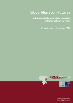 Global Migration Futures - International Migration Institute