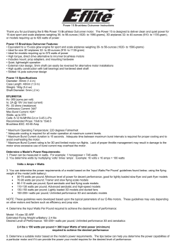 Power 15 Instructions - E