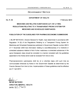 Medicines and related Substances Act (101/1965) &raquo; Regulations