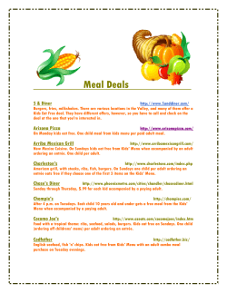 Meal Deals