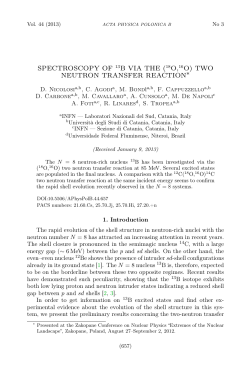 (18O,16O) Two Neutron Transfer Reaction