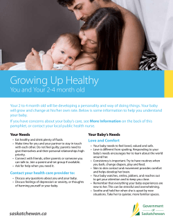 Growing Up Healthy You and Your 2-4 Month Old