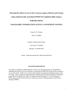 Detecting the effects of wars in the Caucasus regions