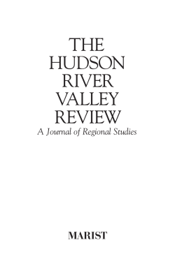 the hudson river valley review - The Hudson River Valley Institute
