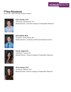10967_FamMed Residency First Year Residents Sheet.indd