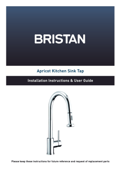Apricot Kitchen Tap Installation