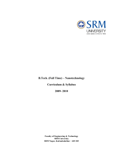 B.Tech. - SRM University