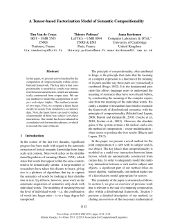 A Tensor-based Factorization Model of Semantic Compositionality
