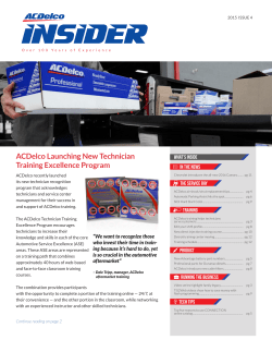 ACDelco Insider Issue 4
