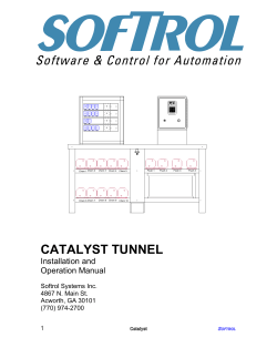 catalyst tunnel - Softrol Support