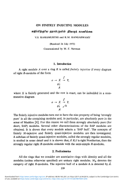 On finitely injective modules