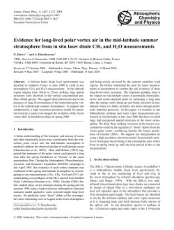 Evidence for long-lived polar vortex air in the mid