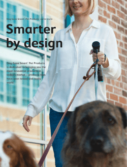 Smarter by design - PETS International