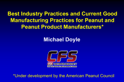 Best Industry Practices and Current Good Manufacturing