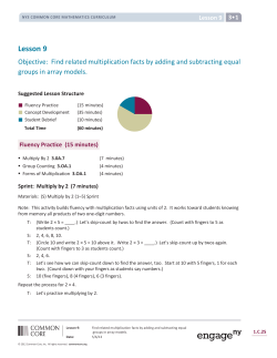 Lesson 9 - EngageNY