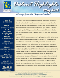 the newsletter