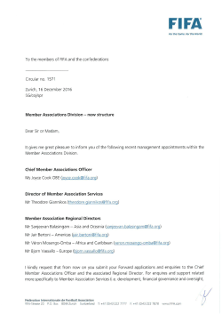 Member Associations Division