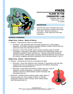 9656 flame in the chemistry lab - The Described and Captioned