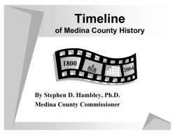 Timeline - Medina County