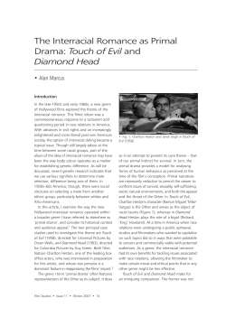 The Interracial Romance as Primal Drama: Touch of Evil and