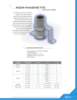 Non-Magnetic Hardware - Johanson Manufacturing
