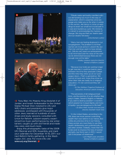 Tony Blair, His Majesty King Abdullah II of Jordan, and Israeli