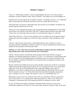 Matthew Chapter 2 - Discover Revelation