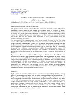 Instructor: C. Fischer