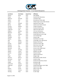 DTA K-12 - National Council for Geographic Education