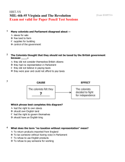 Chapter 5 Social Studies Test