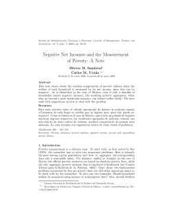 Negative Net Incomes and the Measurement of Poverty: A Note