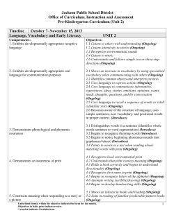 Unit 2 - Jackson Public Schools
