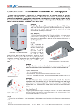 IQAir Purifiers are meticulously crafted in Switzerland &ndash; Clean Air Plus