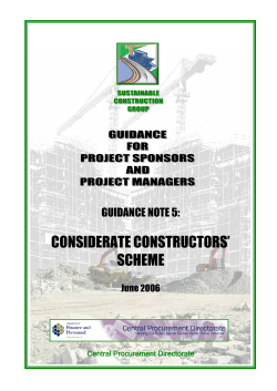 CONSIDERATE CONSTRUCTORS` SCHEME