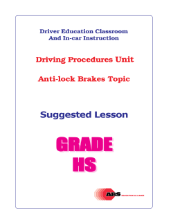 ABS Education Alliance - National Driver Training