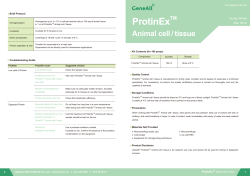 ProtinExTM Animal cell / tissue