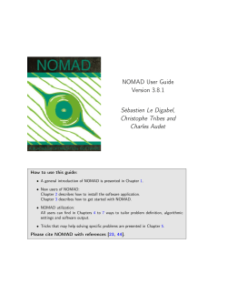 NOMAD User Guide