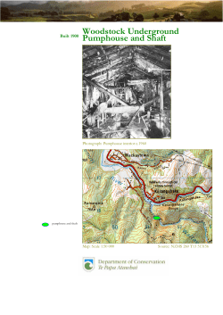 Woodstock Underground Pumphouse and Shaft